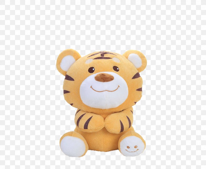 Tiger Doll Stuffed Toy JD.com, PNG, 1059x873px, Watercolor, Cartoon, Flower, Frame, Heart Download Free