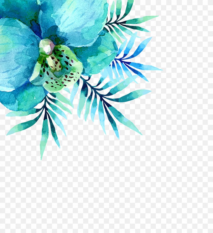 Wedding Invitation Watercolour Flowers Watercolor Painting Illustration, PNG, 1578x1726px, Wedding Invitation, Aqua, Blue, Branch, Flora Download Free