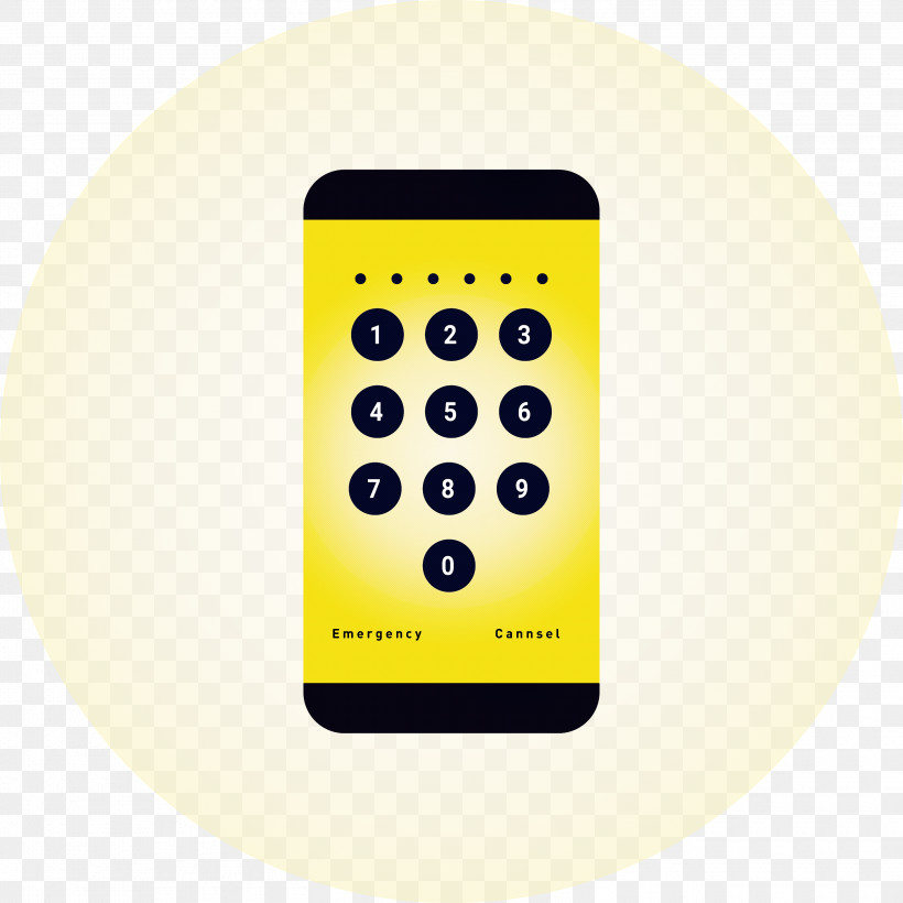 Android Passcode Lock Password, PNG, 3000x3000px, Android, Password, Sign In, Yellow Download Free