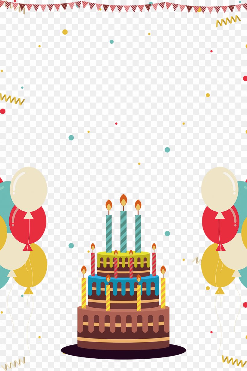 Birthday Cake, PNG, 1000x1500px, Birthday Cake, Balloon, Birthday, Cake, Cake Decorating Download Free