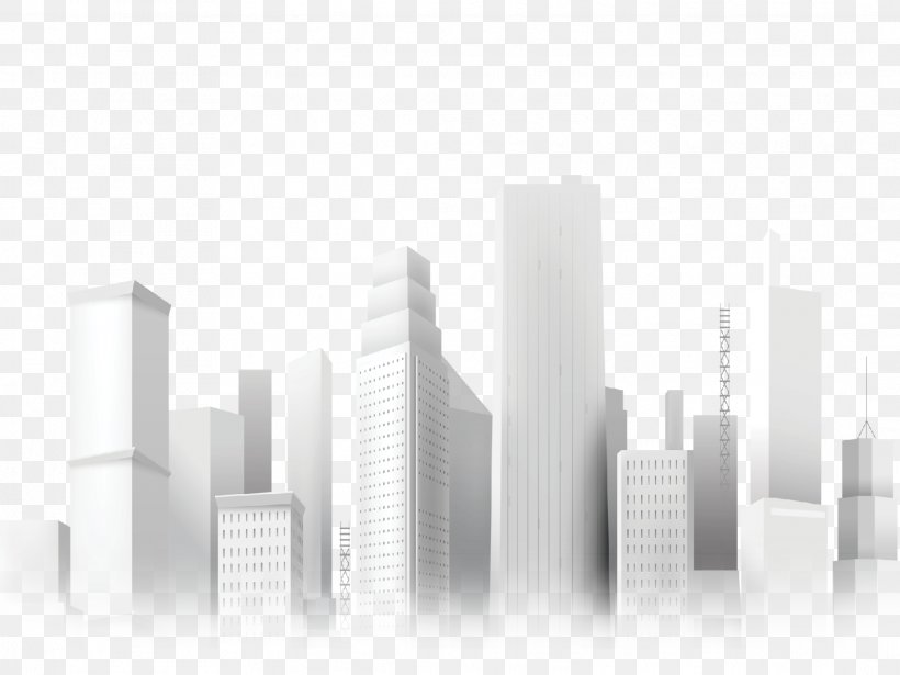 Black And White Building Skyscraper Monochrome Photography, PNG, 2133x1600px, Black And White, Black, Building, City, Estate Download Free