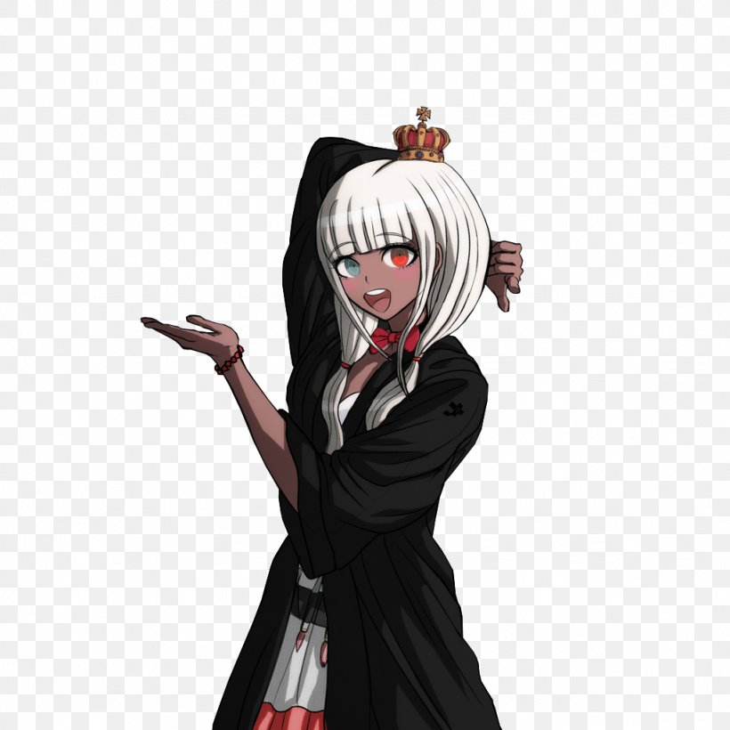 Danganronpa V3: Killing Harmony Danganronpa 2: Goodbye Despair Sprite Video Game, PNG, 1024x1024px, Watercolor, Cartoon, Flower, Frame, Heart Download Free