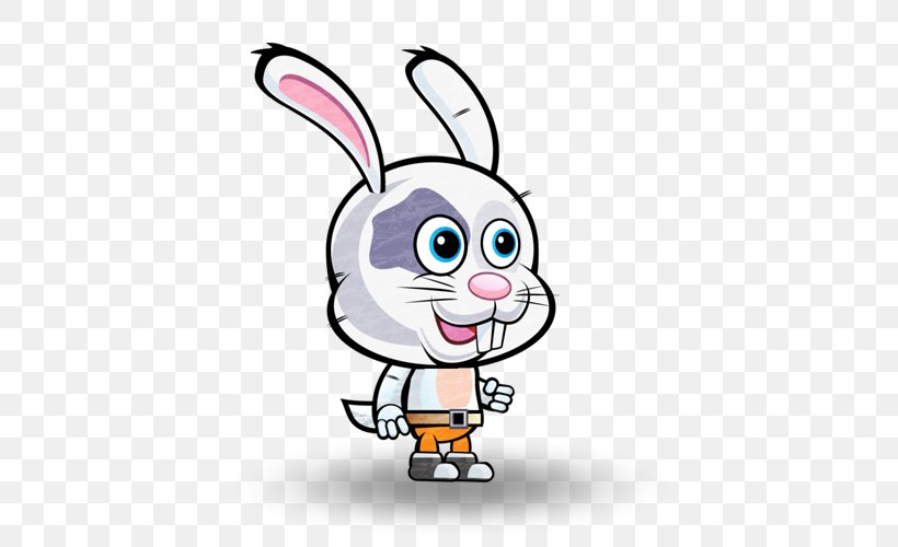 Domestic Rabbit Hare Easter Bunny Clip Art, PNG, 600x500px, Domestic Rabbit, Artwork, Cartoon, Easter, Easter Bunny Download Free