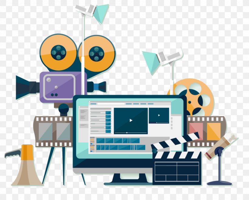 Video Production Production Companies Flat Design, PNG, 1000x805px, Video Production, Advertising, Cinematography, Communication, Film Download Free