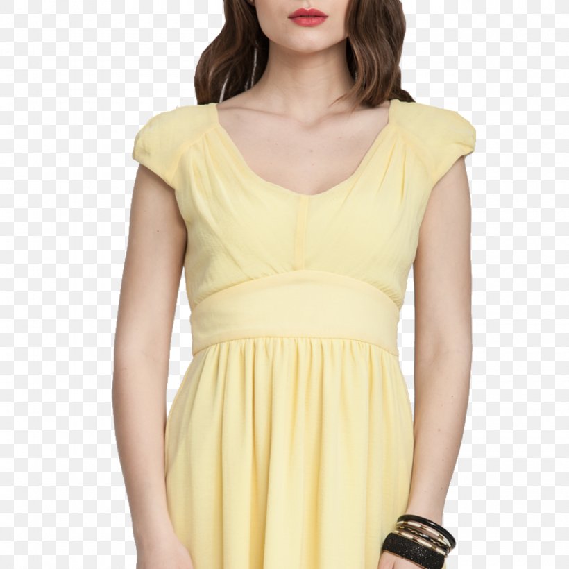 Cocktail Dress Sleeve Yellow Gown, PNG, 1280x1280px, Dress, Beige, Brown, Cocktail, Cocktail Dress Download Free