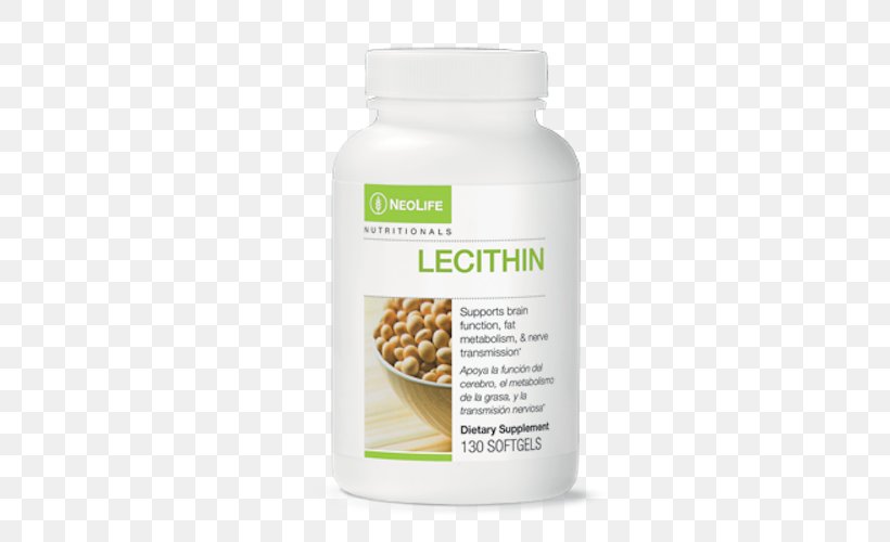 Dietary Supplement Lecithin Nutrient Phosphatidylcholine NeoLife, PNG, 500x500px, Dietary Supplement, Choline, Flavor, Food, Health Download Free