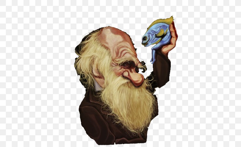 On The Origin Of Species Evolution Naturalist Natural Selection Clip Art, PNG, 500x500px, On The Origin Of Species, Alfred Russel Wallace, Beard, Biology, Charles Darwin Download Free