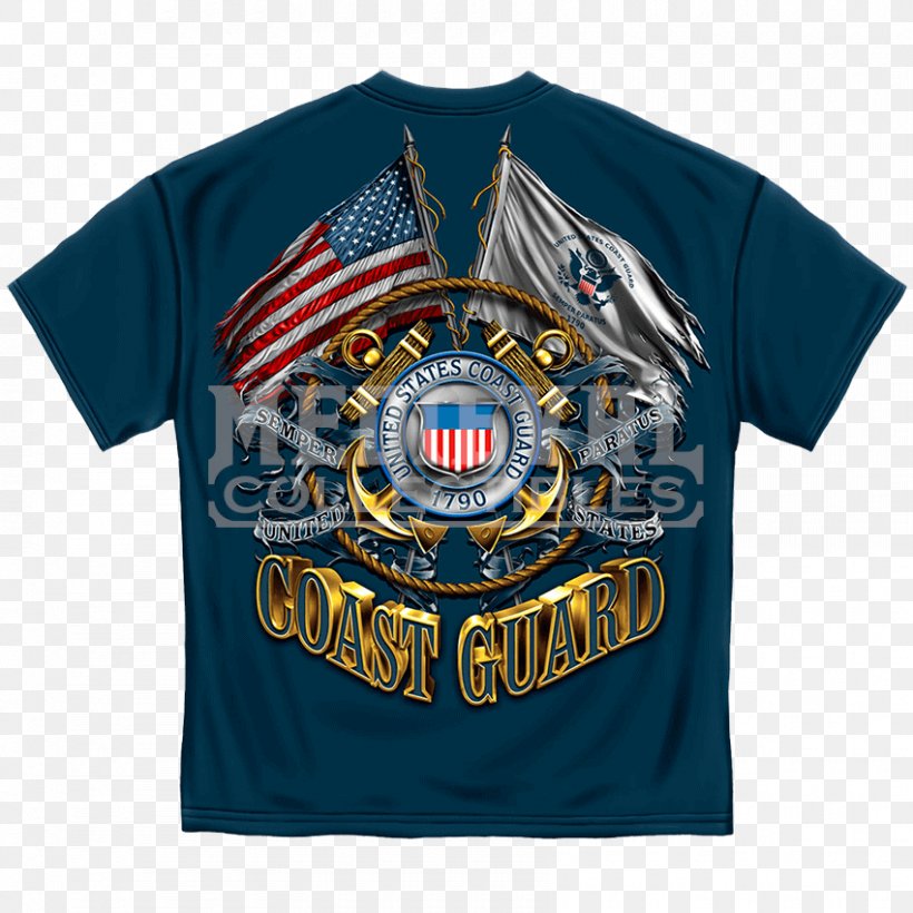 T-shirt United States Coast Guard Firefighter Paramedic, PNG, 850x850px, Tshirt, Badge, Brand, Clothing, Emergency Medical Services Download Free