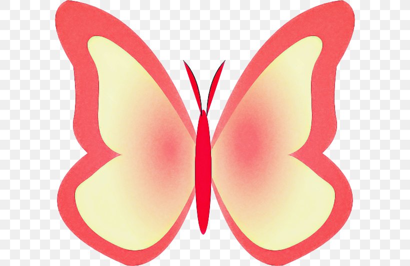Butterfly Clip Art Moths And Butterflies Pink Symmetry, PNG, 600x533px, Butterfly, Insect, Moths And Butterflies, Pink, Pollinator Download Free