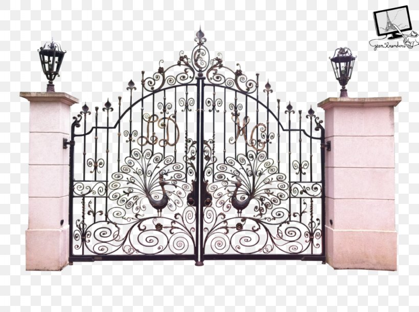 Gate Fence Wrought Iron Door, PNG, 1024x765px, Gate, Chambranle, Door, Facade, Fence Download Free