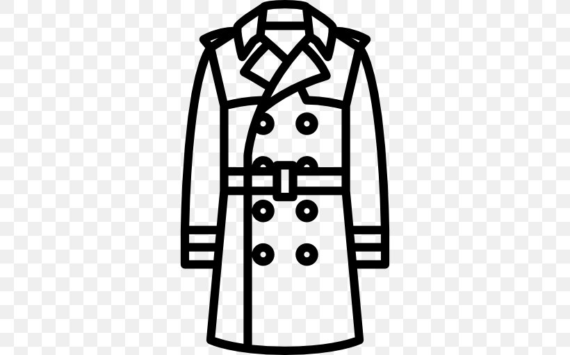 Lab Coats Clothing Dress Jacket, PNG, 512x512px, Coat, Area, Black, Black And White, Clothing Download Free