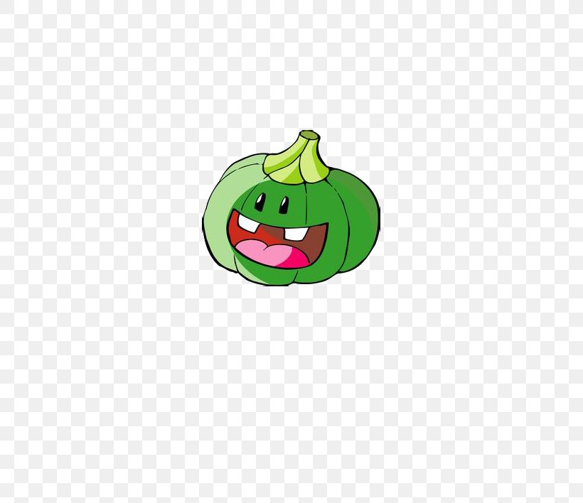 Green Cartoon Pumpkin, PNG, 537x708px, Green, Cartoon, Fictional Character, Grass, Green Ribbon Download Free