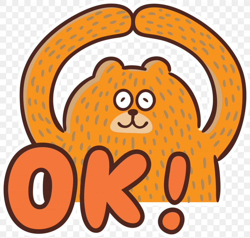 OK, PNG, 3000x2861px, Ok, Cartoon, Cat, Geometry, Line Download Free