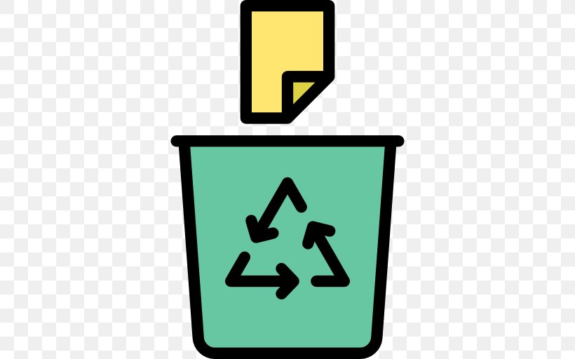 Paper Recycling Symbol Recycling Bin Waste, PNG, 512x512px, Paper, Area, Green, Logo, Material Download Free