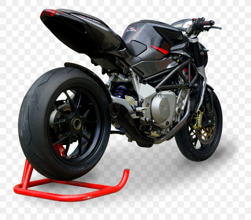 Exhaust System MV Agusta Brutale Series Motorcycle MV Agusta Brutale 910, PNG, 850x748px, Exhaust System, Automotive Exhaust, Automotive Exterior, Automotive Tire, Automotive Wheel System Download Free