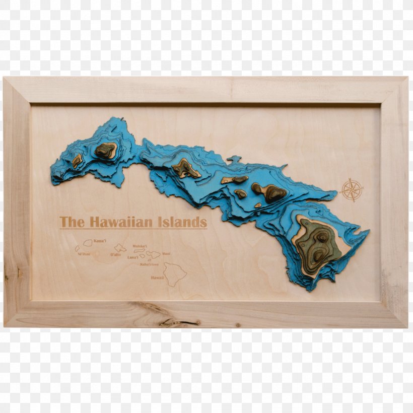 Hawaii Island Map Archipelago, PNG, 1024x1024px, Hawaii, Archipelago, Bathymetry, Com, Hawaiian Islands Download Free