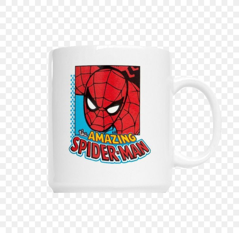 Mug Spider-Man T-shirt Dog Cup, PNG, 800x800px, Mug, Character, Clothing Sizes, Cup, Dog Download Free