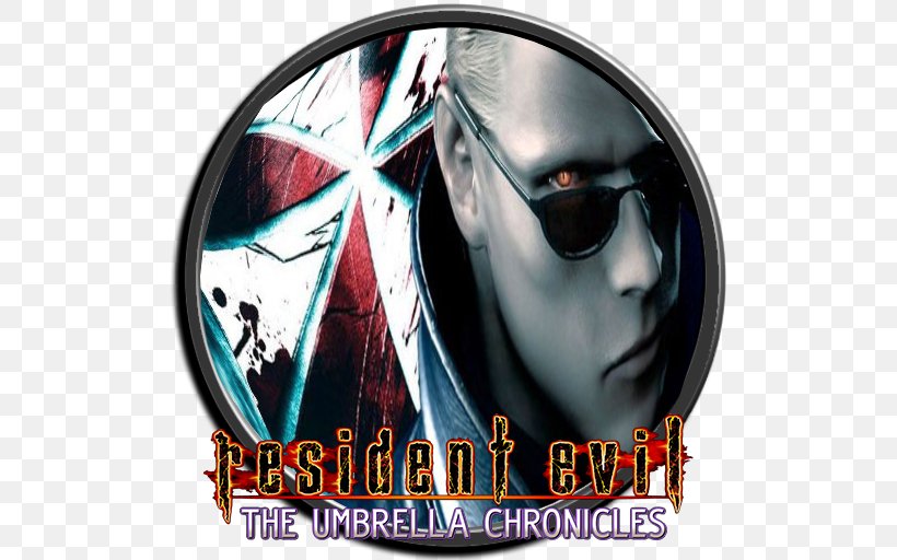 Resident Evil: The Umbrella Chronicles Resident Evil: The Darkside Chronicles Umbrella Corps Resident Evil Outbreak, PNG, 512x512px, Resident Evil, Bsaa, Chris Redfield, Eyewear, Fictional Character Download Free