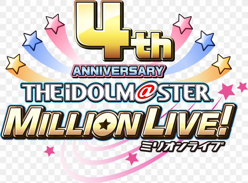The Idolmaster: Million Live! Theater Days Logo THE IDOLM@STER LIVE THE@TER  PERFORMANCE The Idolmaster