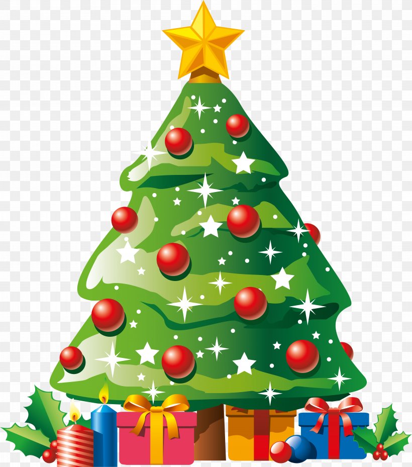 Clip Art Christmas Day Christmas Tree Santa Claus, PNG, 7911x8964px, Christmas Day, Artificial Christmas Tree, Christmas, Christmas Decoration, Christmas Eve Download Free