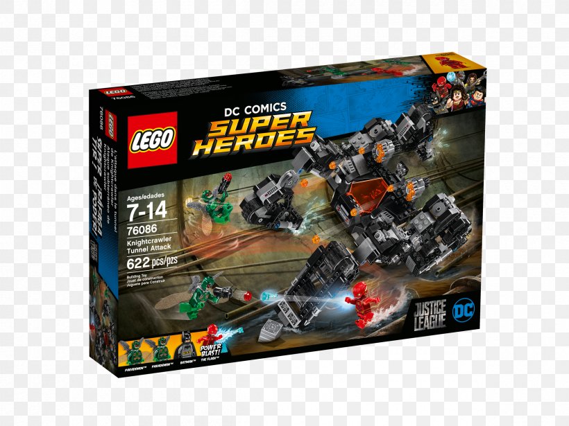 LEGO 76086 DC Comics Super Heroes Knightcrawler Tunnel Attack Lego Super Heroes Toy Block, PNG, 2400x1800px, Lego, Lego Batman, Lego City, Lego Creator, Lego Minifigure Download Free