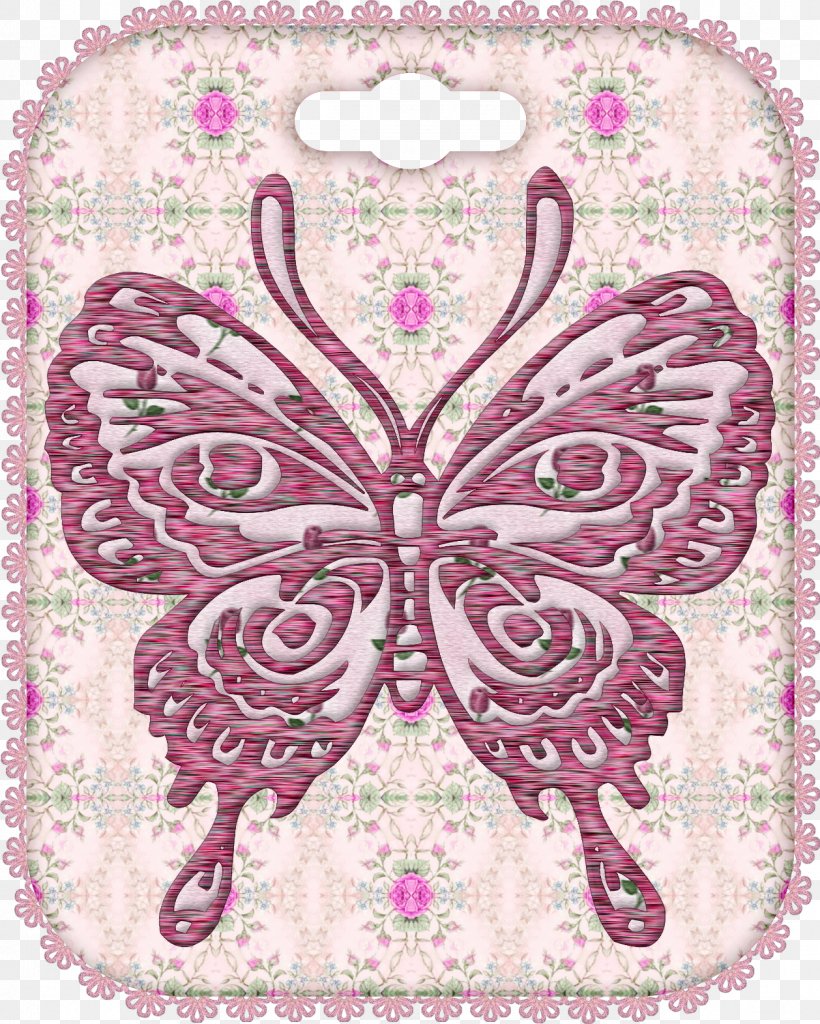 Pink M Embroidery Pattern, PNG, 1258x1571px, Pink M, Art, Butterfly, Embroidery, Insect Download Free
