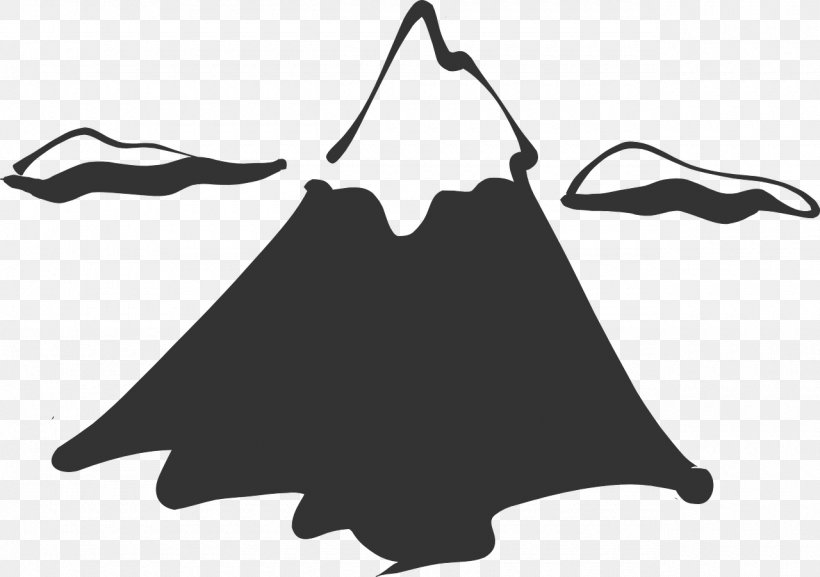 Free Content Mountain Clip Art, PNG, 1280x902px, Free Content, Black, Black And White, Brand, Drawing Download Free