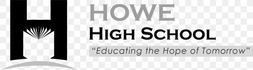 Howe High School Howe Middle School National Secondary School, PNG, 1726x478px, National Secondary School, Academic Achievement, Black, Black And White, Brand Download Free
