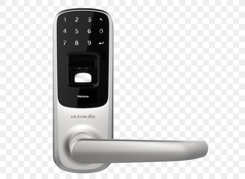 Smart Lock Fingerprint Keypad Smartphone, PNG, 600x600px, Smart Lock, Bluetooth, Door, Electronics, Fingerprint Download Free