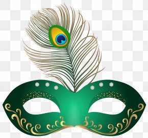 Green Carnival Mask Clip Art Image - Carnival Of Venice Mask Clip Art PNG
