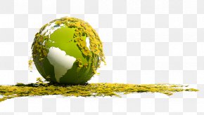 Yellow Green Simple Planet Grassland Decorative Patterns - Environmental Protection Environmentally Friendly Natural Environment Environmentalism PNG
