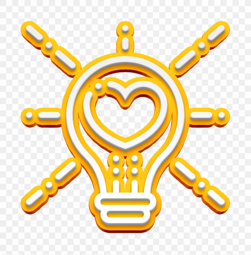 Like Icon Love Icon, PNG, 1294x1316px, Like Icon, Line, Love Icon, Yellow Download Free