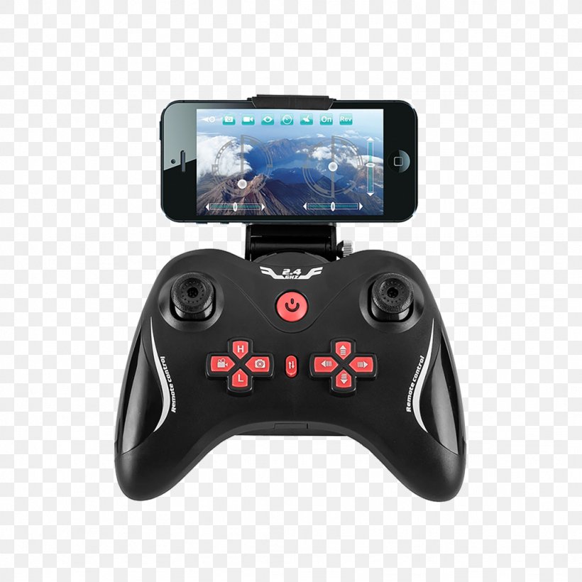 Unmanned Aerial Vehicle Camera High-definition Television Wi-Fi Game Controllers, PNG, 1024x1024px, Unmanned Aerial Vehicle, All Xbox Accessory, Camera, Computer Component, Electronic Device Download Free