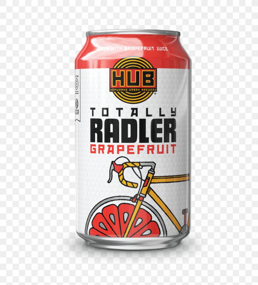 Beer Radler German Cuisine Hopworks Urban Brewery Vancouver Grapefruit Juice, PNG, 948x1050px, Beer, Aluminum Can, August Schell Brewing Company, Beer In Germany, Beverage Can Download Free