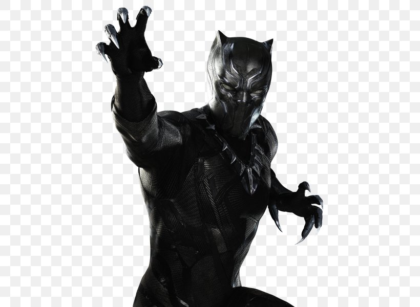 Black Panther Black Widow Iron Man Marvel Cinematic Universe, PNG, 469x600px, Black Panther, Black And White, Black Widow, Captain America Civil War, Fictional Character Download Free