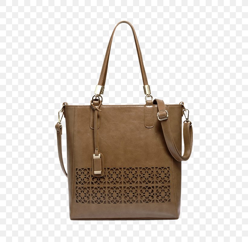 Tote Bag Handbag Michael Kors Tapestry Leather, PNG, 600x798px, Tote Bag, Bag, Beige, Brand, Brown Download Free