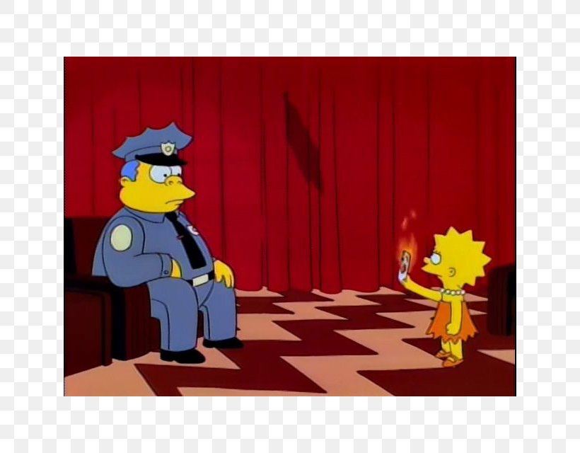 Chief Wiggum Lisa Simpson Lisa's Sax Parody Film, PNG, 800x640px, Chief Wiggum, Animated Series, Art, Cartoon, David Lynch Download Free