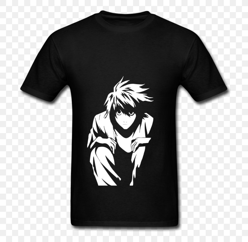 Light Yagami Ryuk T-shirt Death Note, PNG, 800x800px, Watercolor, Cartoon, Flower, Frame, Heart Download Free