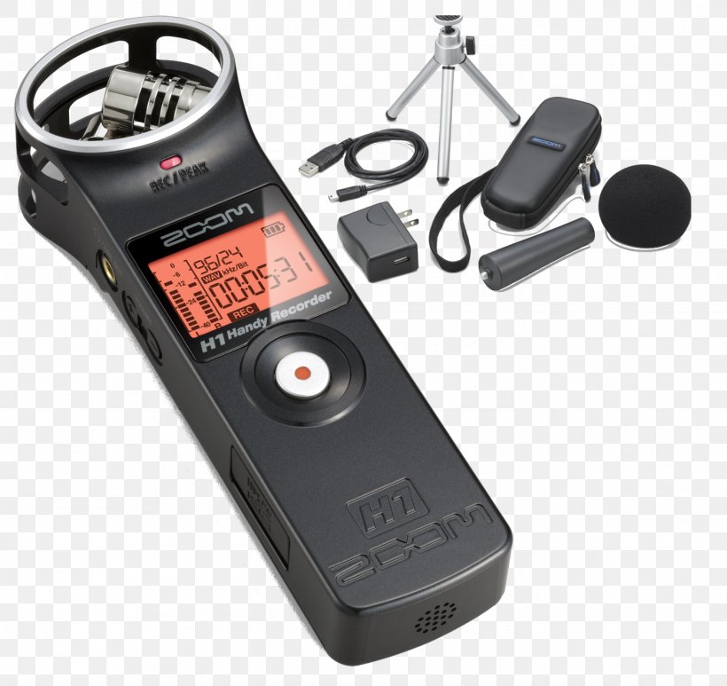 Microphone Digital Audio Zoom Corporation Zoom H4n Handy Recorder Zoom H1, PNG, 1420x1340px, Watercolor, Cartoon, Flower, Frame, Heart Download Free