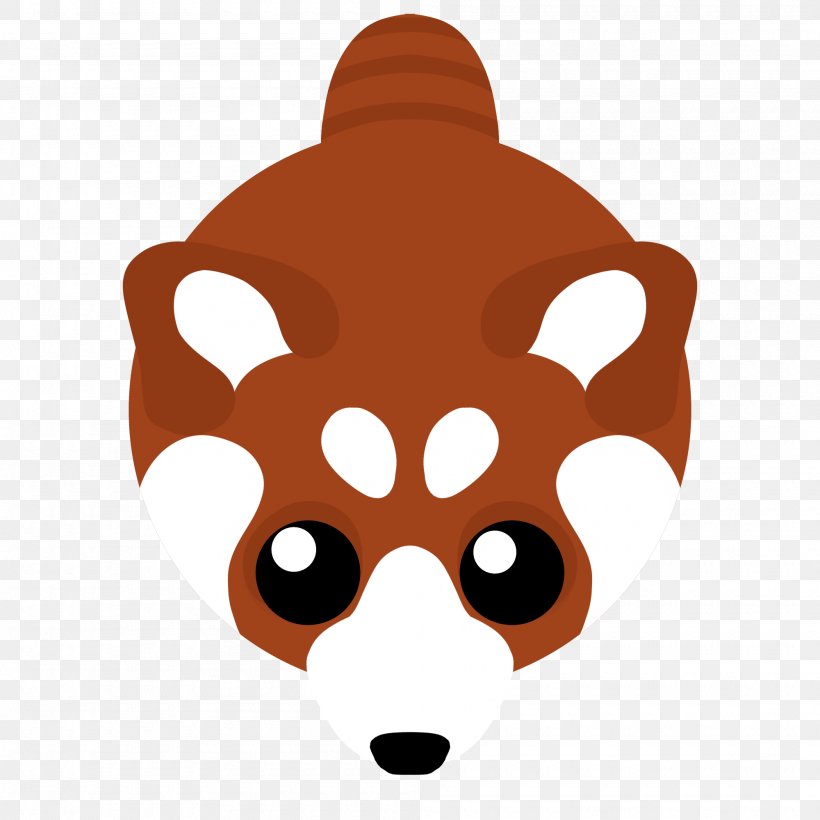 Mope.io Bear Red Panda Agar.io, PNG, 2000x2000px, Mopeio, Agario, Animal, Bear, Canidae Download Free