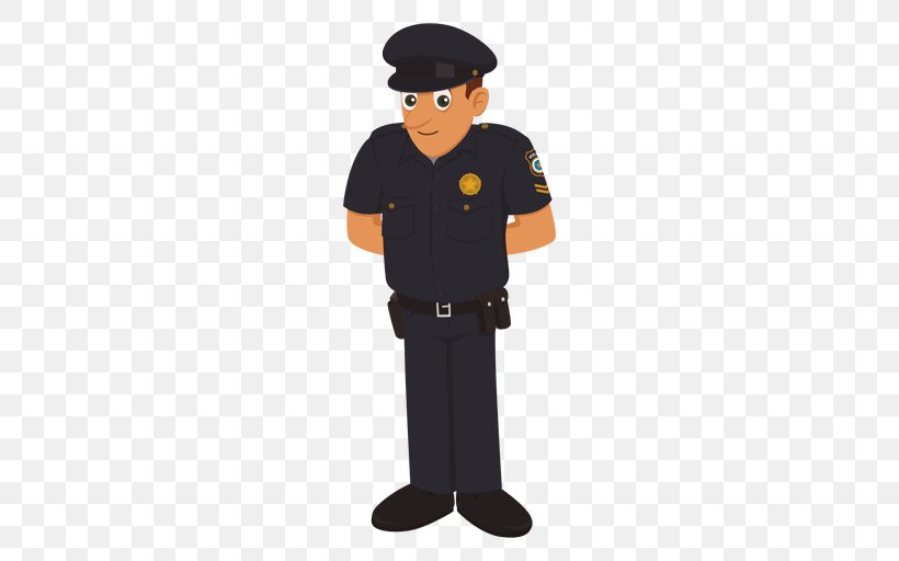 Police Officer Character Clip Art, PNG, 512x512px, Police Officer, Cartoon, Character, Crime, Figurine Download Free