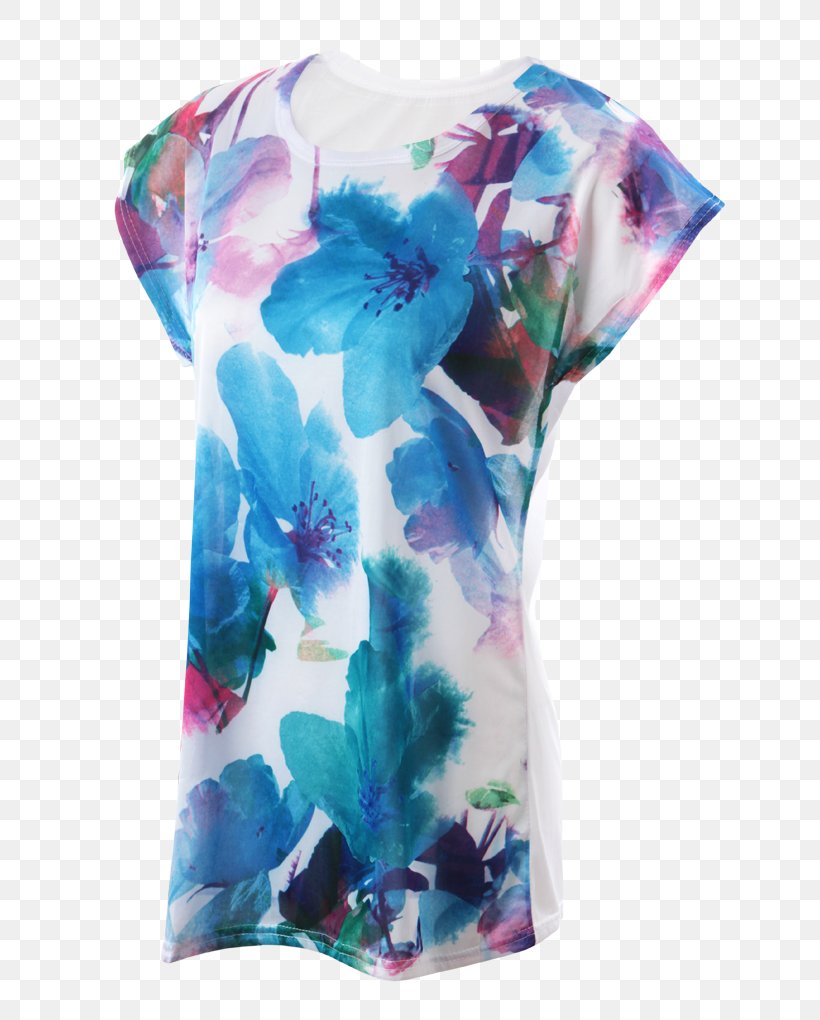 T-shirt Blouse Sleeve Clothing Dress, PNG, 680x1020px, Tshirt, Aqua, Artikel, Blouse, Blue Download Free