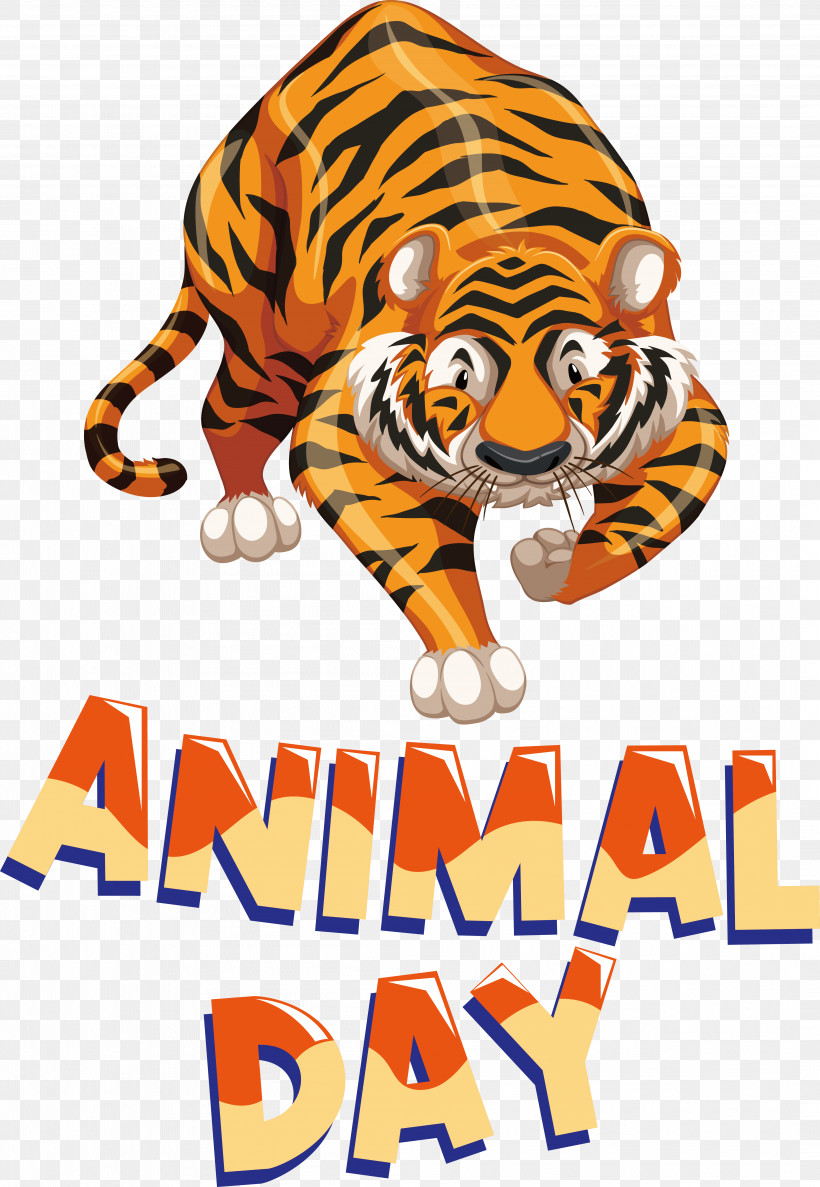 Tiger Cartoon Animal Character, PNG, 4196x6075px, Tiger, Cartoon Download Free