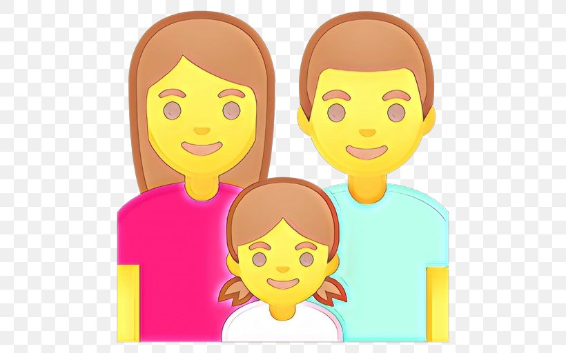 Happy Family Cartoon, PNG, 512x512px, Smiley, Cartoon, Cheek, Child, Emoji Download Free