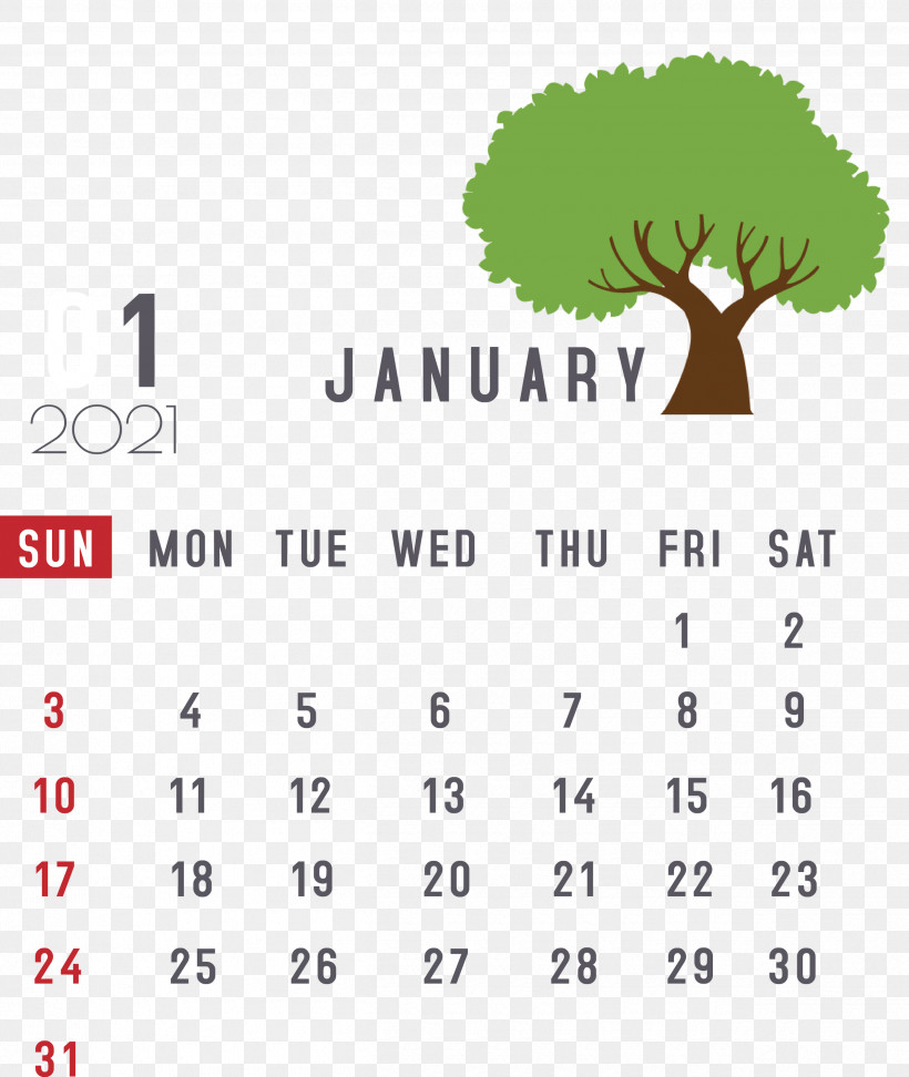January 2021 Printable Calendar January Calendar, PNG, 2530x3000px, 2021 Calendar, January, Calendar System, Digital Media Player, Geometry Download Free