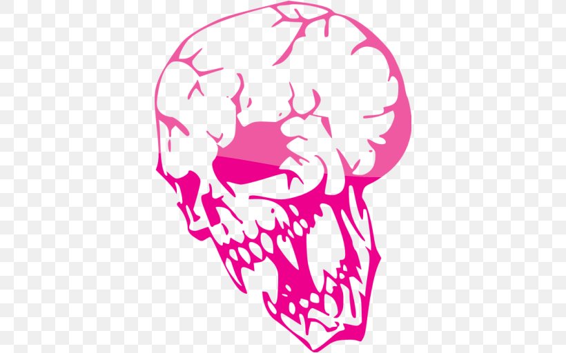 Punisher Stencil Human Skull Symbolism Airbrush, PNG, 512x512px, Watercolor, Cartoon, Flower, Frame, Heart Download Free