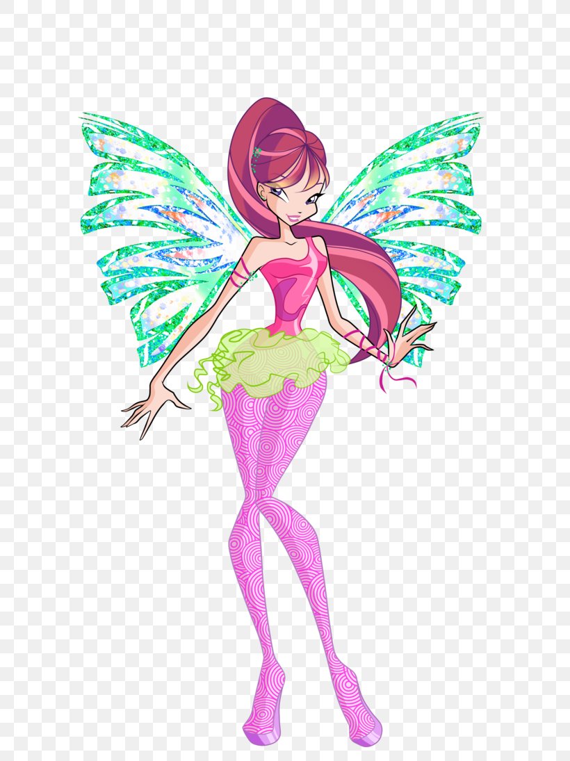 Roxy Fairy Bloom Musa Flora, PNG, 730x1095px, Roxy, Art, Barbie, Bloom, Costume Design Download Free