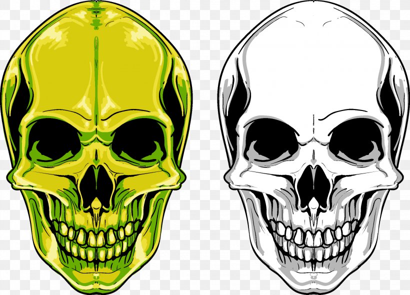 Skull Euclidean Vector, PNG, 2244x1616px, Skull, Bone, Face, Fictional Character, Graphic Arts Download Free