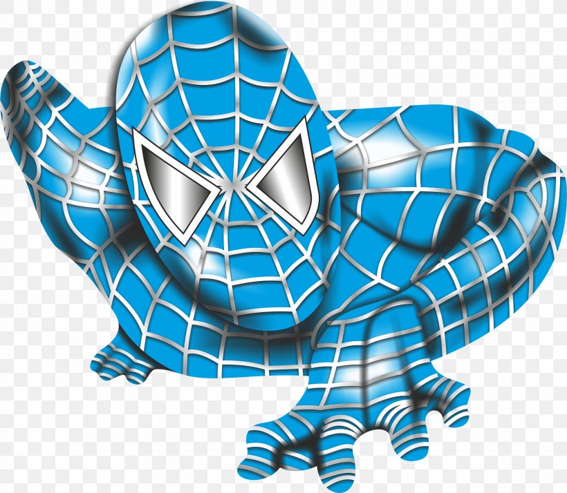 Spider-Man Superman Vector Graphics Clip Art, PNG, 2859x2491px, Spiderman, Amazing Spiderman, Electric Blue, Organism, Reptile Download Free