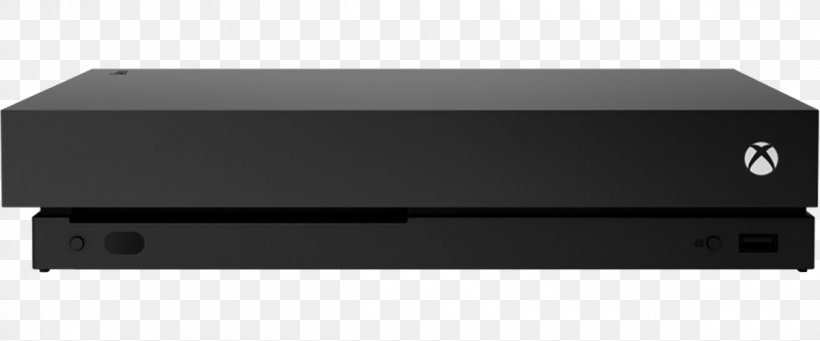 Xbox One X Video Game Consoles High-dynamic-range Imaging, PNG, 1200x500px, 4k Resolution, Xbox One X, Audio Equipment, Audio Receiver, Electronic Device Download Free
